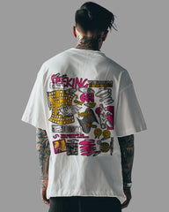 Mens Oversized Tshirt Funky Wisdom