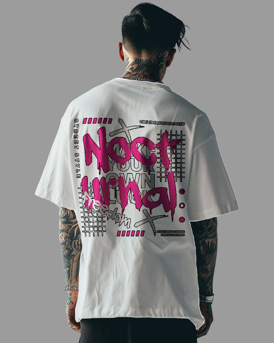 Mens Oversized Tshirt Funky Noct