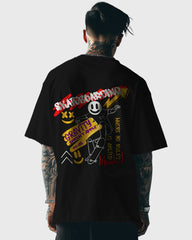 Mens Oversized Tshirt Funky Skate