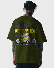 Mens Oversized Tshirt Funky Attitude