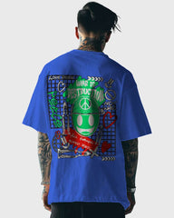 Mens Oversized Tshirt Funky Destruction