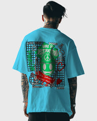 Mens Oversized Tshirt Funky Destruction