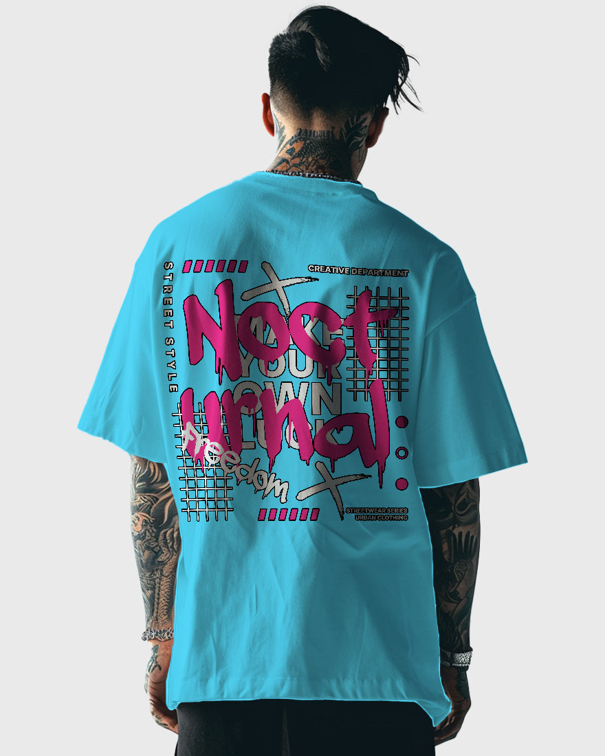 Mens Oversized Tshirt Funky Noct