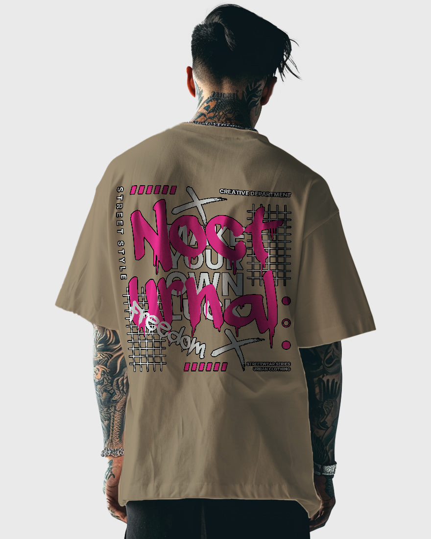 Mens Oversized Tshirt Funky Noct