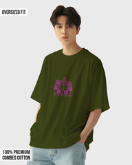 Mens Oversized Tshirt Anime Jujutsu Kaisen 3