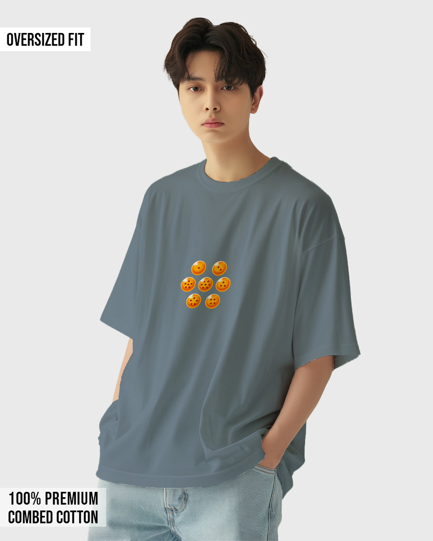 Mens Oversized Tshirt Anime Dragonballz Goku 1