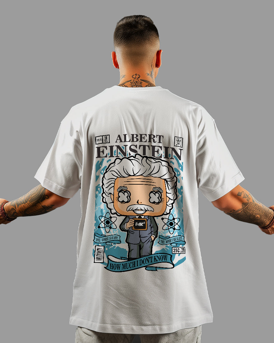 Mens Oversized Tshirt Trendings Limited Edition Einstein