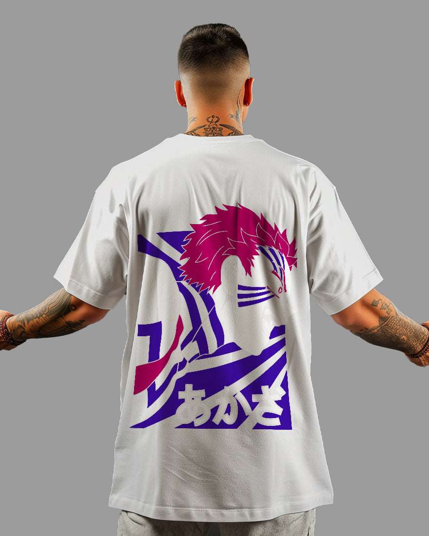 Mens Oversized Tshirt Anime Demonslayer 3