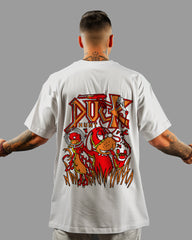 Mens Oversized Tshirt Gaming Duck Hunt