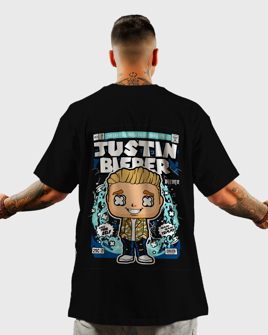 Mens Oversized Tshirt Trendings Limited Edition Bieber