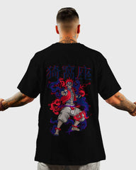 Mens Oversized Tshirt Anime Demonslayer 1