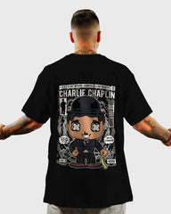 Mens Oversized Tshirt Movies Chaplin