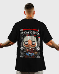 Mens Oversized Tshirt Movies Assasins