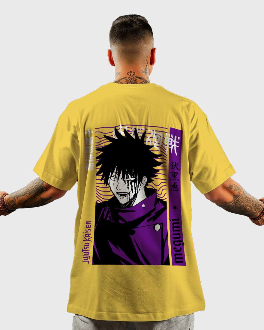 Mens Oversized Tshirt Anime Jujutsu Kaisen 4