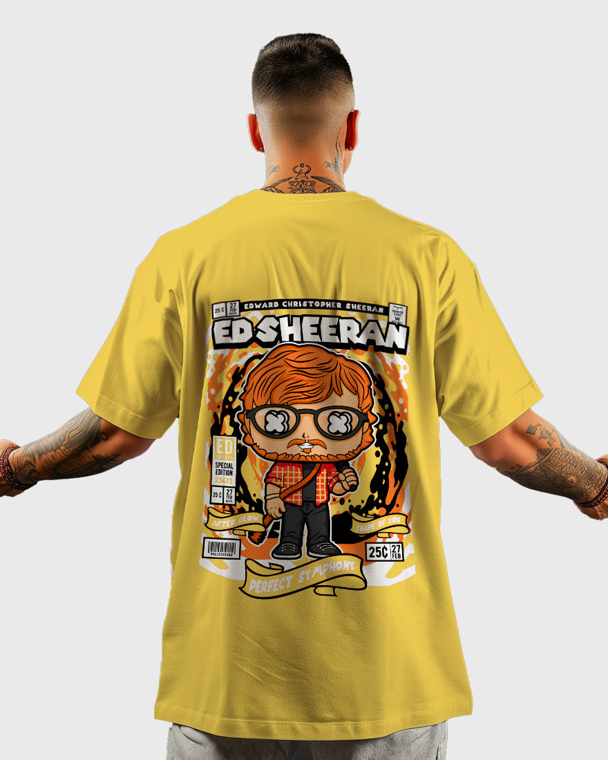 Mens Oversized Tshirt Trendings Limited Edition Edsheeren