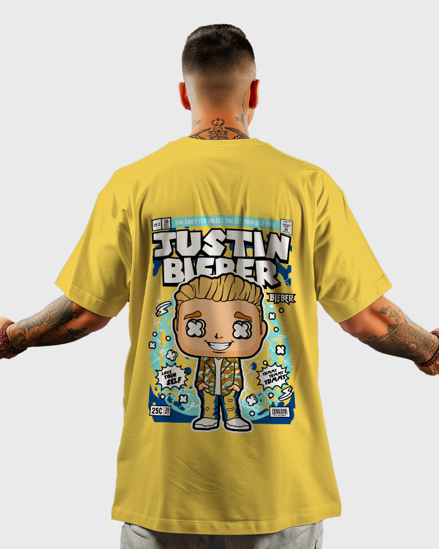 Mens Oversized Tshirt Trendings Limited Edition Bieber