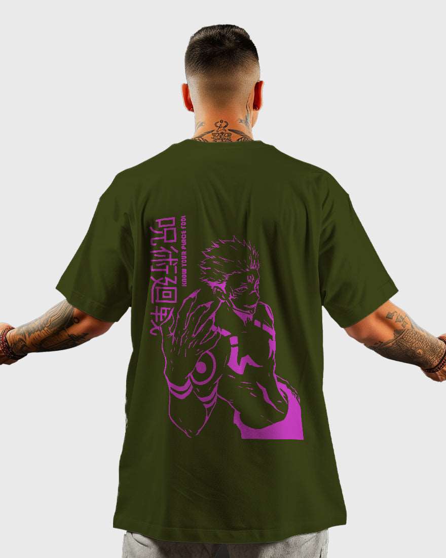 Mens Oversized Tshirt Anime Jujutsu Kaisen 3