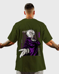 Mens Oversized Tshirt Anime Jujutsu Kaisen 5