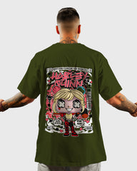 Mens Oversized Tshirt Movies Harley Quinn