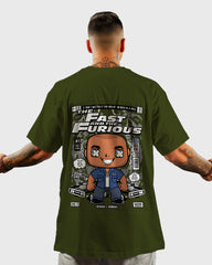 Mens Oversized Tshirt Movies Toretto