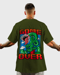 Mens Oversized Tshirt Gaming Mario 10