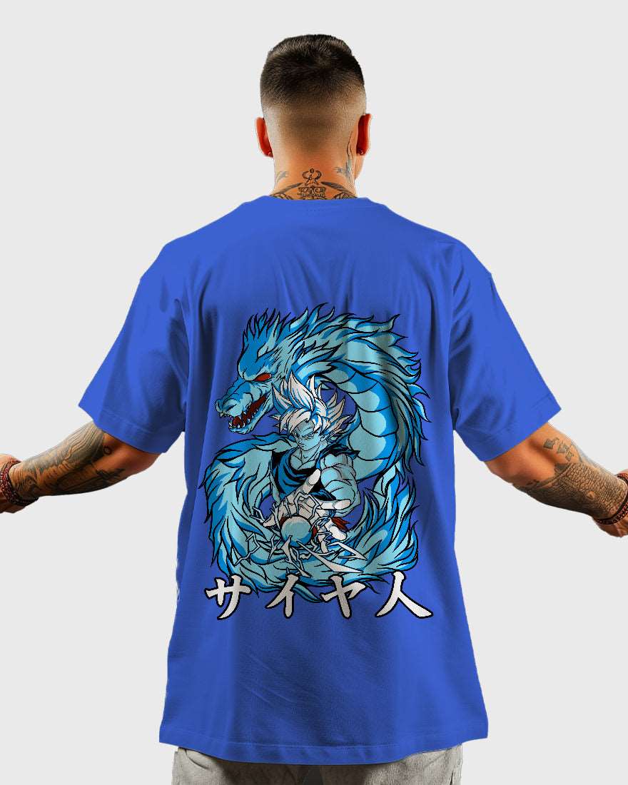 Mens Oversized Tshirt Anime Dragonballz Goku 1