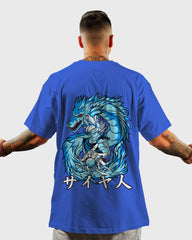 Mens Oversized Tshirt Anime Dragonballz Goku 1