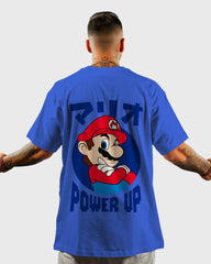 Mens Oversized Tshirt Gaming Mario 1