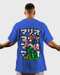 Mens Oversized Tshirt Gaming Mario 9