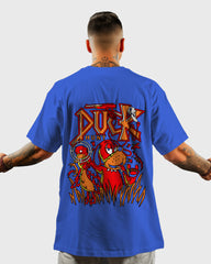 Mens Oversized Tshirt Gaming Duck Hunt