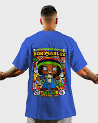 Mens Oversized Tshirt Movies Bob Marley