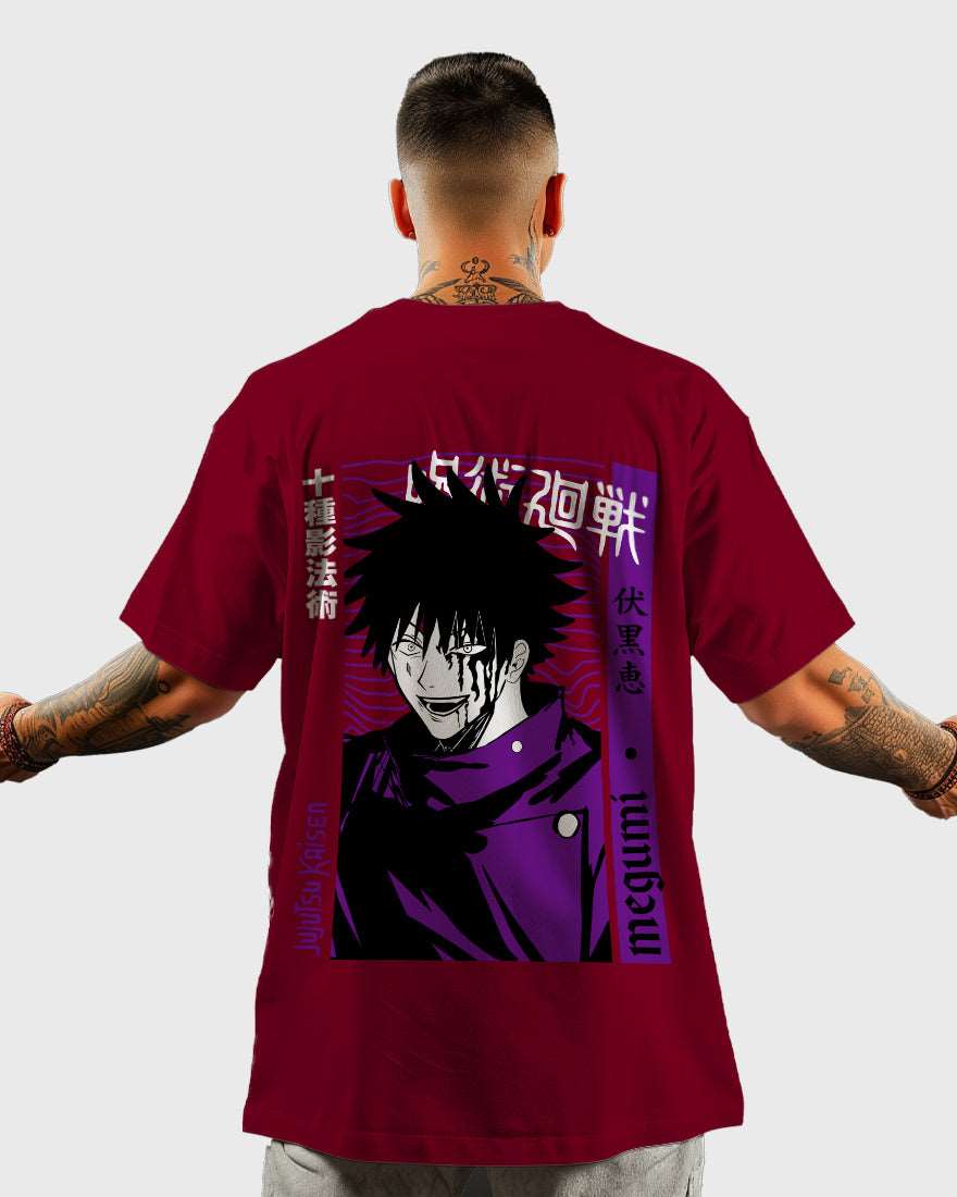 Mens Oversized Tshirt Anime Jujutsu Kaisen 4