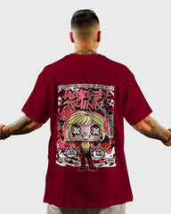 Mens Oversized Tshirt Movies Harley Quinn