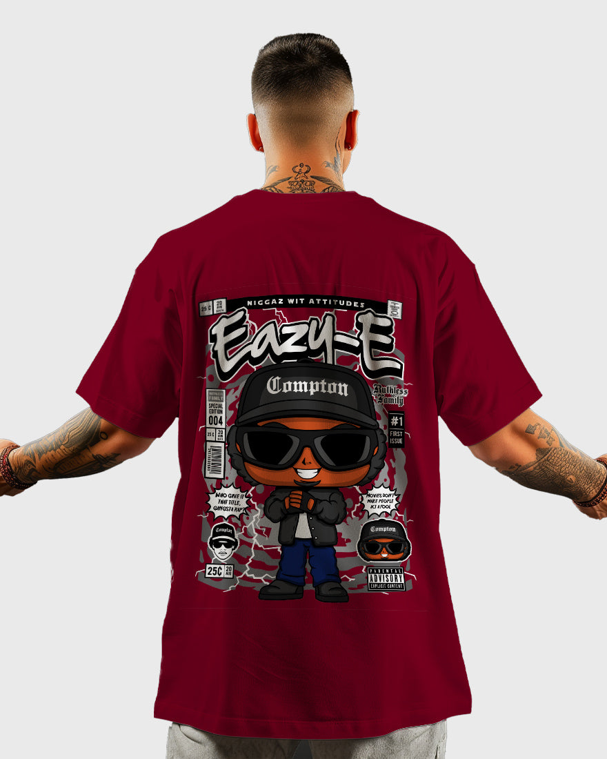 Mens Oversized Tshirt Trendings Limited Edition Eazy-E