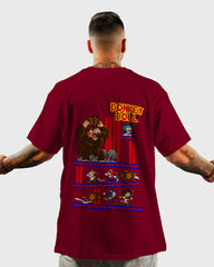 Mens Oversized Tshirt Gaming Mario 7