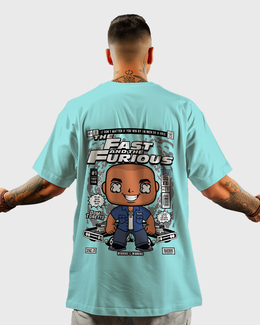 Mens Oversized Tshirt Movies Toretto