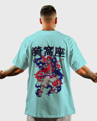 Mens Oversized Tshirt Anime Demonslayer 1