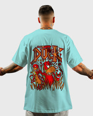 Mens Oversized Tshirt Gaming Duck Hunt