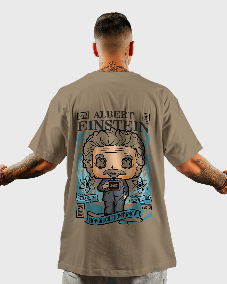 Mens Oversized Tshirt Trendings Limited Edition Einstein