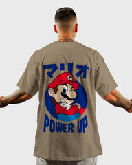 Mens Oversized Tshirt Gaming Mario 1