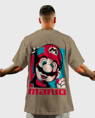 Mens Oversized Tshirt Gaming Mario 5