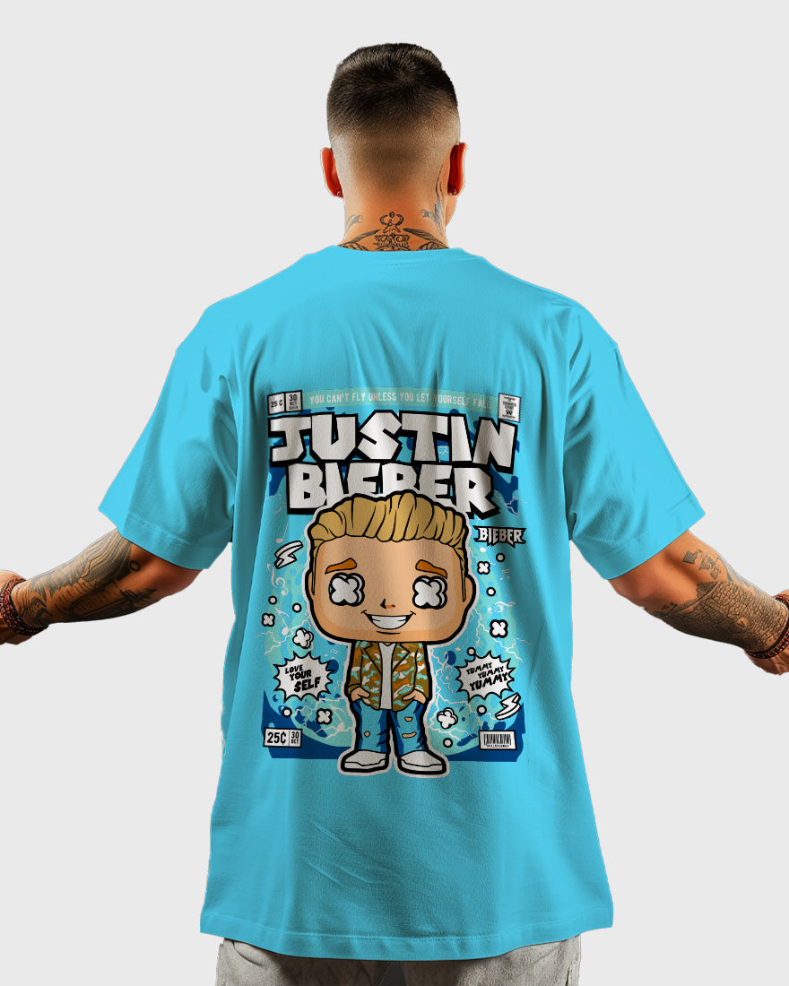 Mens Oversized Tshirt Trendings Limited Edition Bieber