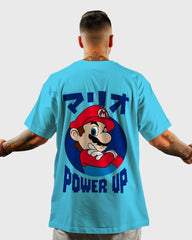 Mens Oversized Tshirt Gaming Mario 1