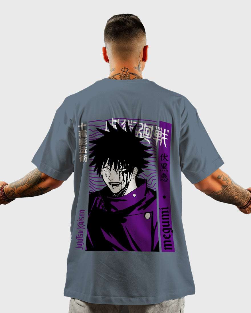 Mens Oversized Tshirt Anime Jujutsu Kaisen 4