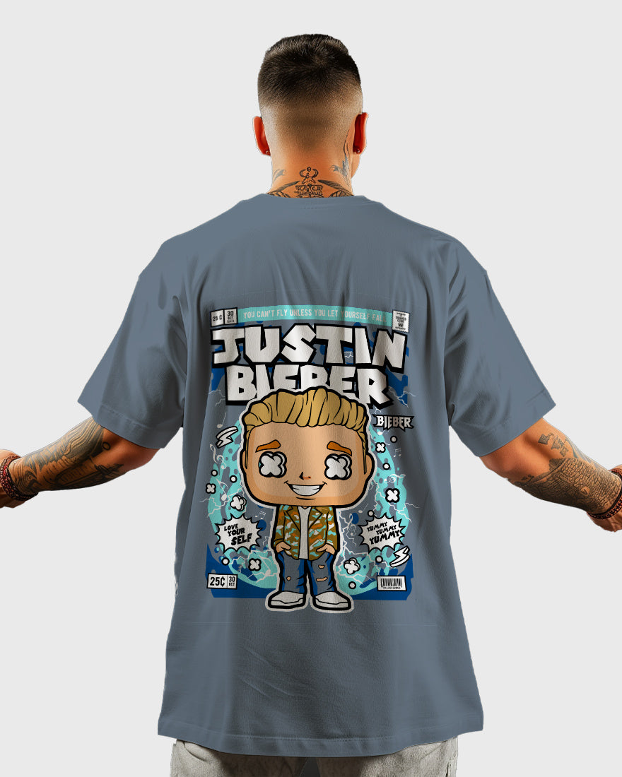 Mens Oversized Tshirt Trendings Limited Edition Bieber