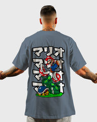 Mens Oversized Tshirt Gaming Mario 9