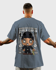 Mens Oversized Tshirt Movies Chaplin