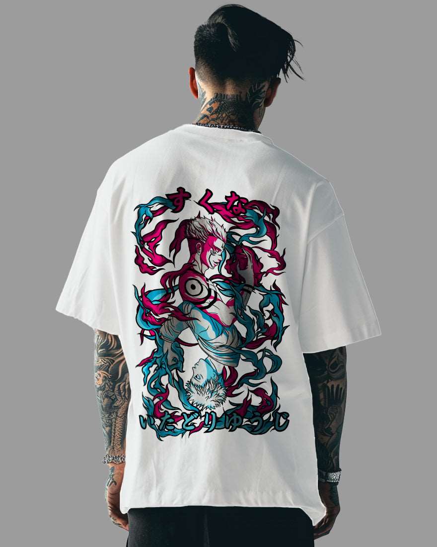 Mens Oversized Tshirt Anime Jujutsu Kaisen 7