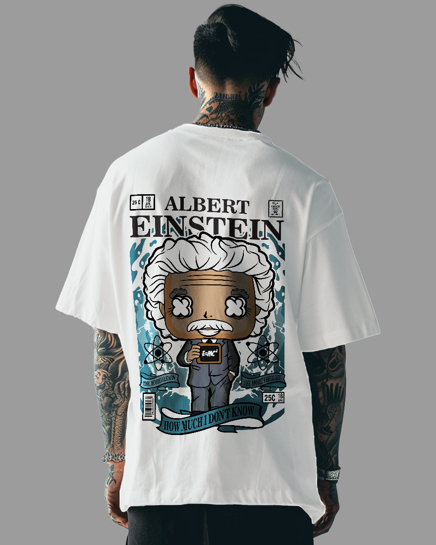 Mens Oversized Tshirt Trendings Limited Edition Einstein