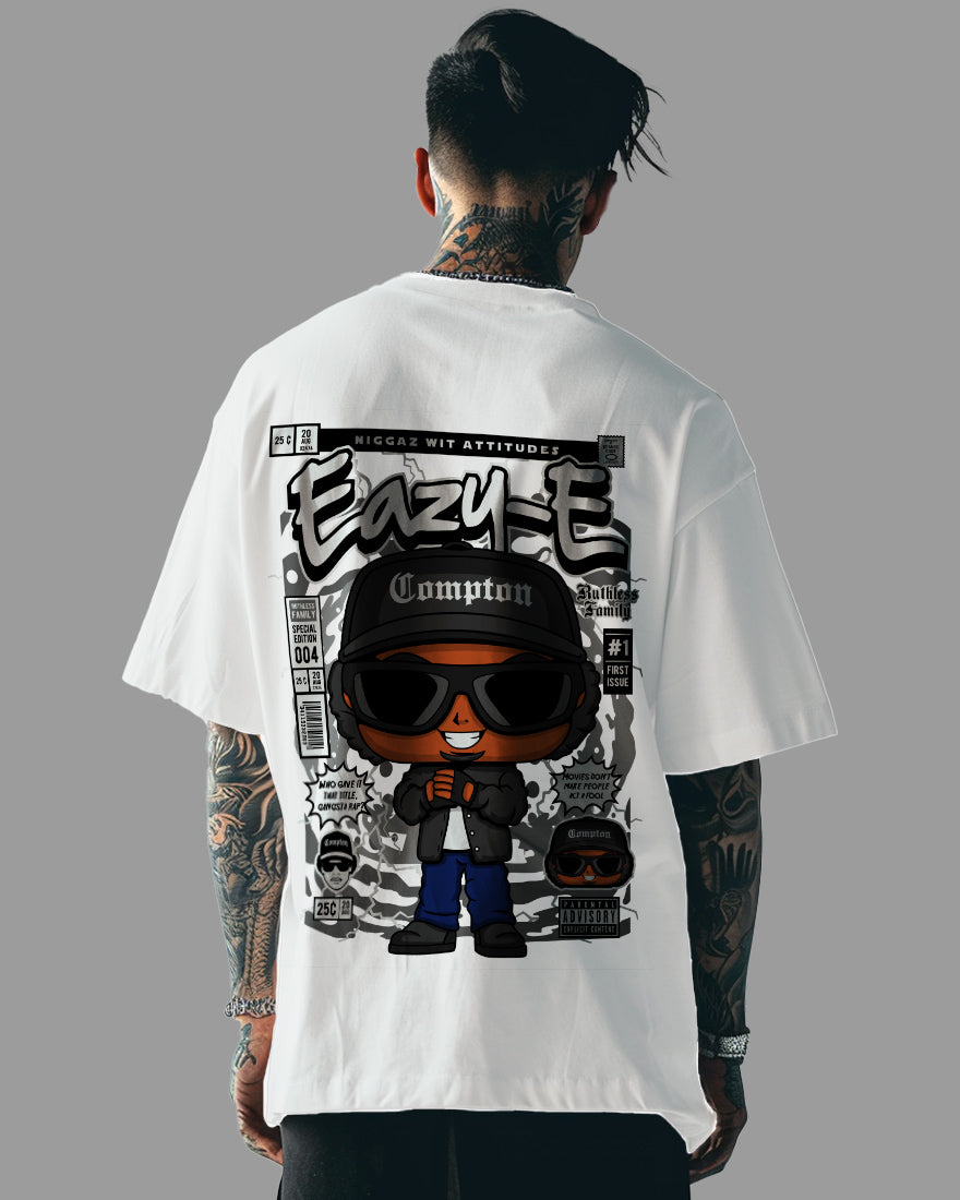 Mens Oversized Tshirt Trendings Limited Edition Eazy-E